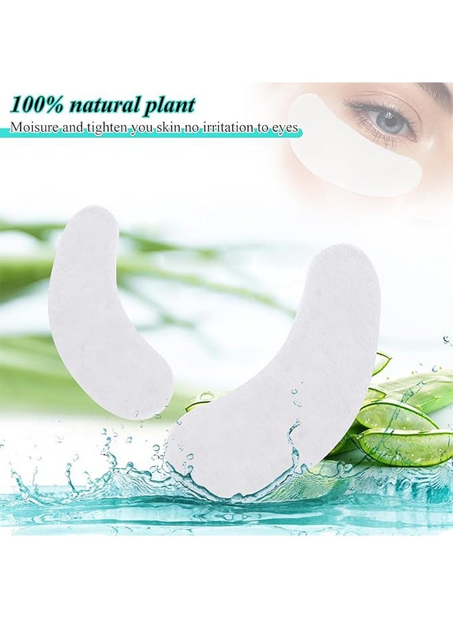 Generic 50 Pairs Hydrogel Eye Pads, Lint-Free for Eyelash Extension Grafting, DIY False Eyelash Lash Extension Makeup Eye Gel Pad, Beauty Makeup Mask Kit, Under Eye Gel Pad  - Image 5