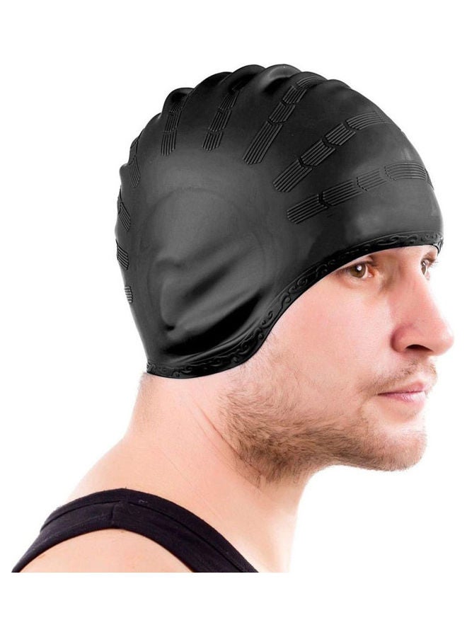 Rock Pow Silicone Swimming Cap - Image 3