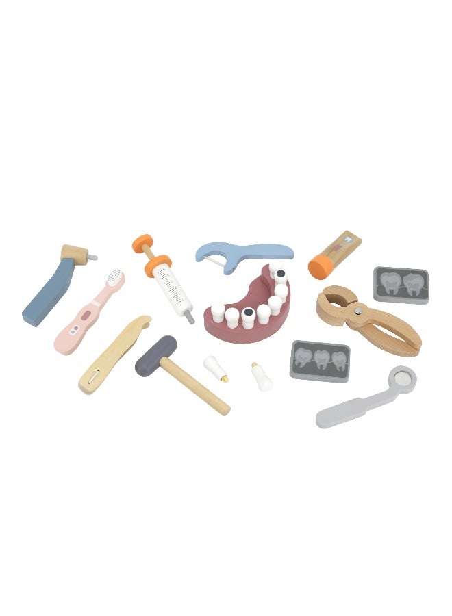 Polar bear Kids Dentist Set – 25-Piece Pretend Play Dental Kit with Tools & Teeth, 3+ - Image 2