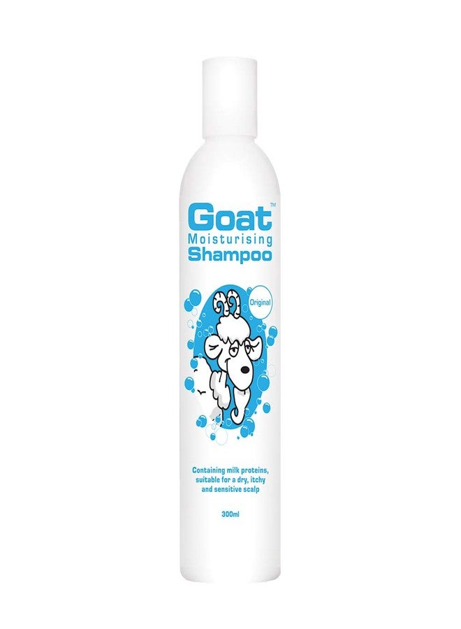 Goat Moisturizing Hair Shampoo Enrich With Goat Milk, Repair Damaged Hair, Nourishes scalp, Remove Dandruff, Gives You Softer, Smoother Hair , Moisturizing Hair Shampoo, Suitable for Dry, Itchy or Sensitive Scalp Made In Australia 300ml (Orignal)