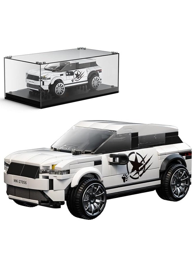 mould king Speed Champion SUV build kit, children's construction toys, supercar build display model, suitable for adults/children New Year, birthday 8+ (402 pieces) 27056  - Image 1