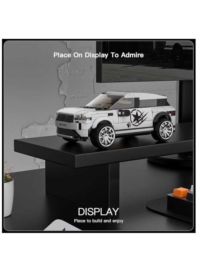 mould king Speed Champion SUV build kit, children's construction toys, supercar build display model, suitable for adults/children New Year, birthday 8+ (402 pieces) 27056  - Image 2