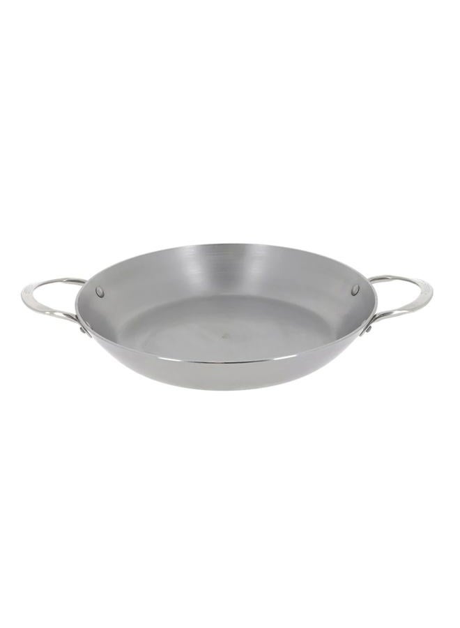 De Buyer Paella Pan, 32 cm, Silver - Image 1