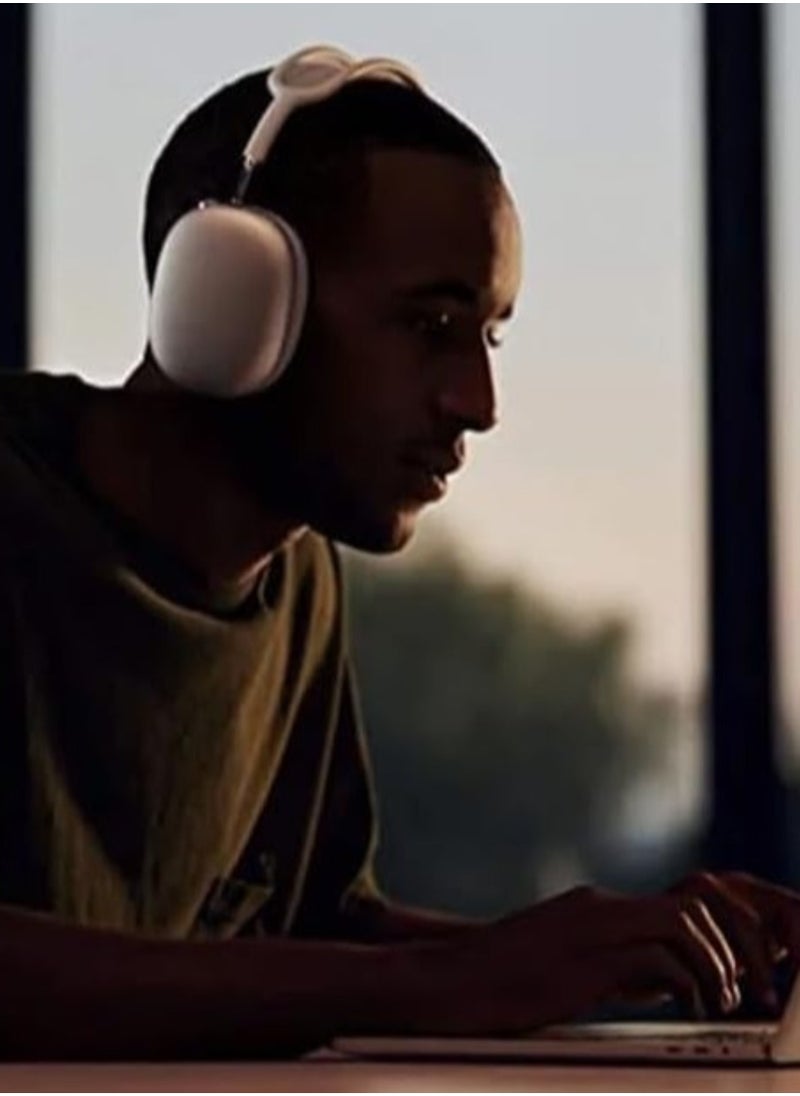 Generic - Premium Quality P9 Pro Max Immersive Active Noise Cancelling Over-Ear Headphones, Epitome of Cutting-Edge Design and Premium Sound Quality. Elevate Your Listening Experience, Fusion of Style and Comfort (WHITE) - Image 1