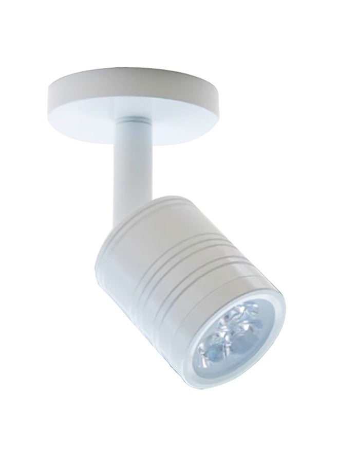 Small LED Track Light Adjustable,3W 220V-240V 3000K Warm White Rotate Wall Mount Spotlights Fixtures Reading Lamp For Picture,Mirror,Hallway,Bedroom,Sitting Room,Art Studio - Image 1