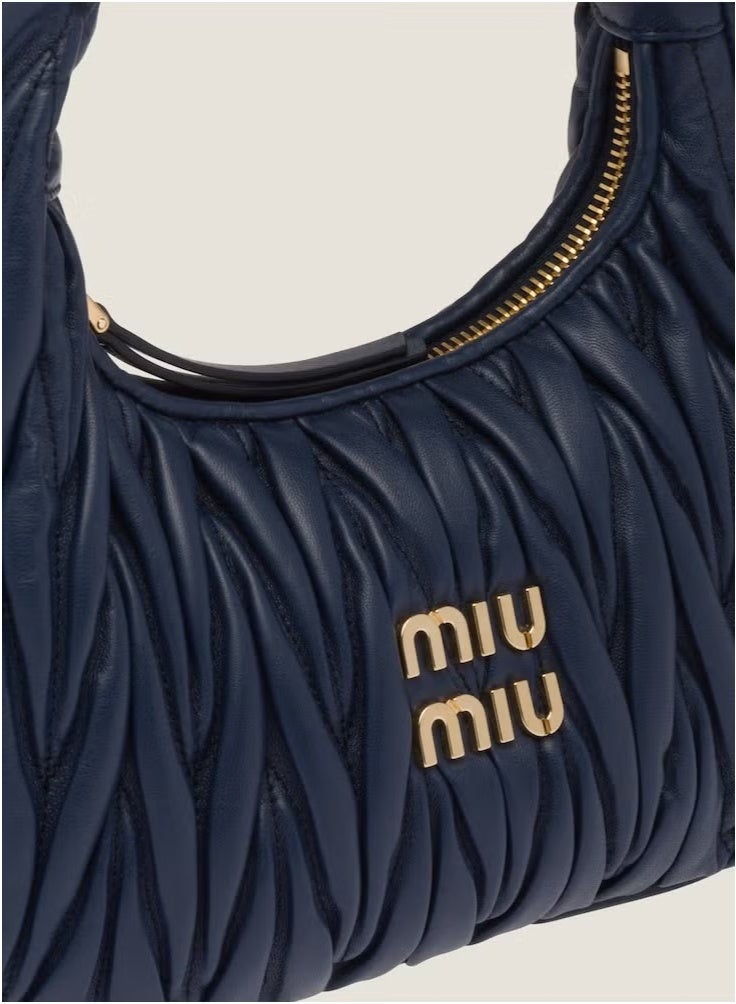 MIU MIU Wander nappa leather hobo Shoulder Bag  - Image 3