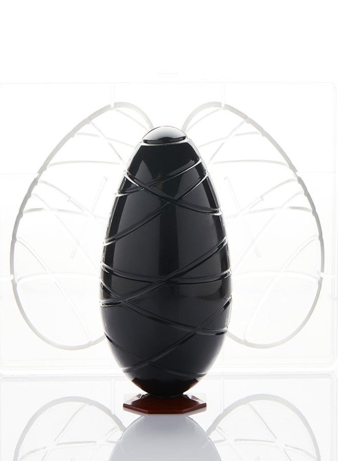 Martellato 20U504 Polycarbonate Easter Chocolate Mold, Lines Egg 150 Millimeters High - Image 3