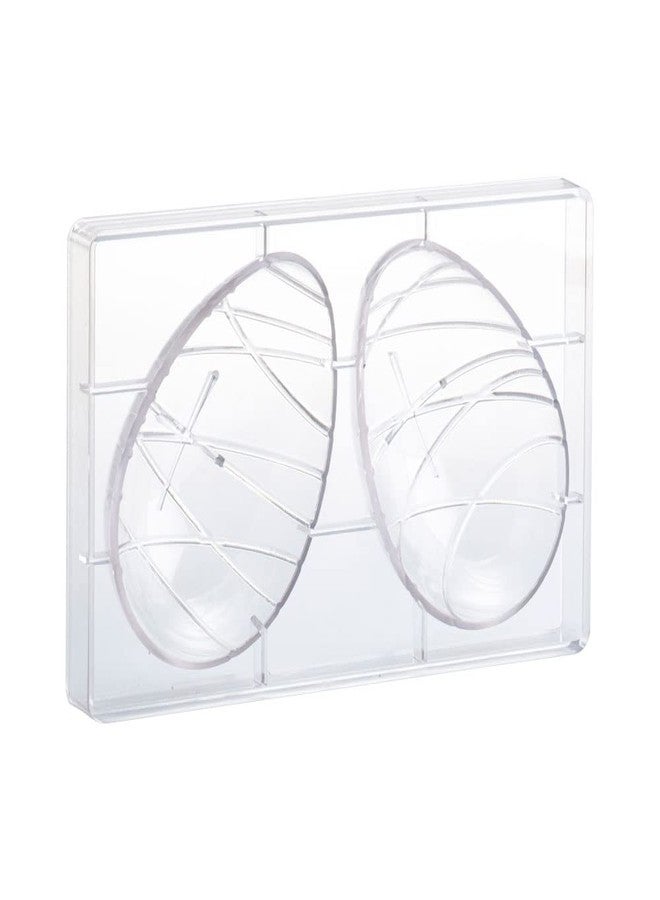 Martellato 20U504 Polycarbonate Easter Chocolate Mold, Lines Egg 150 Millimeters High - Image 2