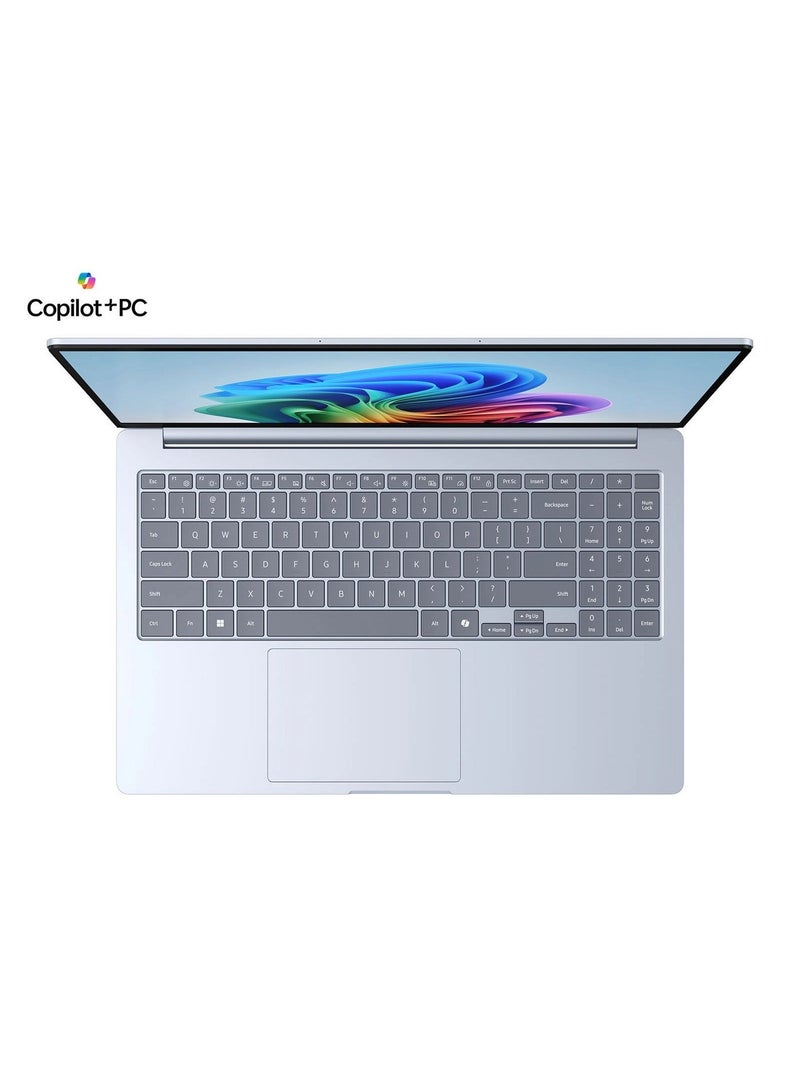 Samsung 15” Galaxy AI Book4 Edge NP750XQA AI PC Laptop Computer, Snapdragon X Processor, Live Captions, FHD LED Anti-Glare Display, Long-Lasting Battery, Sapphire Blue International English Sapphire Blue - Image 2