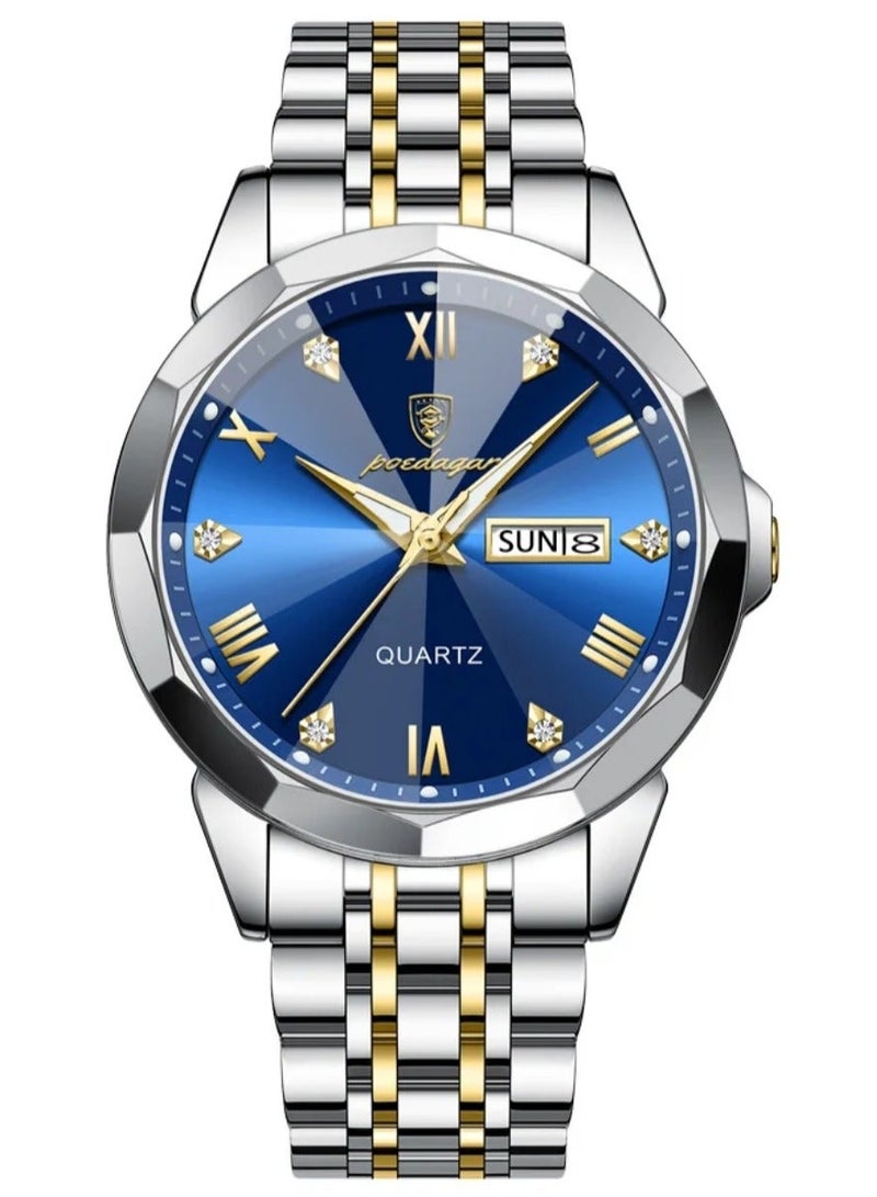 POEDAGAR Man Watch , Watches for Men ,Waterproof Luminous Men's Watch Quartz，Men's Wrist Watches - Image 2