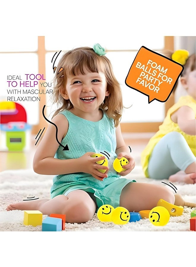 Niku Smiley Soft Ball for Baby, Girls, Kids, Adults (Pack of 4)| Stress Relief Toy | Non Toxic Toy (Pack of 4) - Image 3