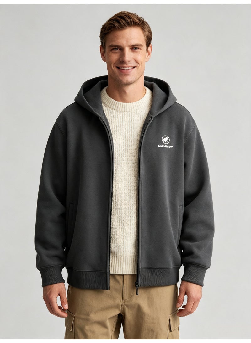 Mammut Men's and women's loose casual zipper hooded jacket - Image 1