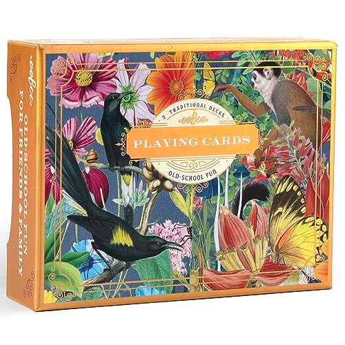 eeBoo Piece Love Garden of Eden Playing Cards Includes 252 Card Decks Traditional Decks with Beautiful Artwork Gilded Edges - Image 1
