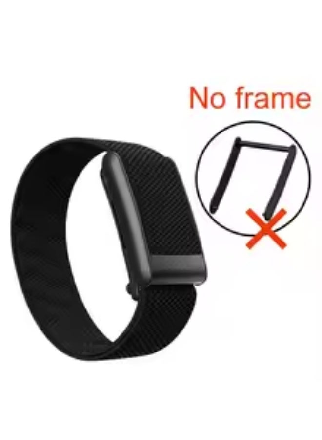 TraMx Bands for Whoop 4.0 - Replacement Nylon Knit Watch Strap Wristband with U-shaped Metal Frame Fitness & Activity Tracker Accessories - Image 3