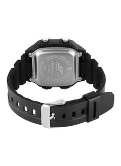 Sonata SF Hexa Digital Dial Unisex Watch With Black Colour Polyurethane Strap  - Image 5