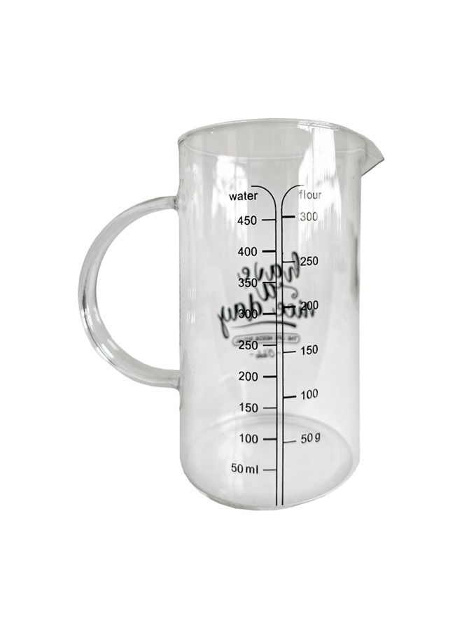 OLALA 450ml Handcraft Measuring Glass Eco-Friendly Material Multifunction Kitchen Measuring Cup Set  - Image 2
