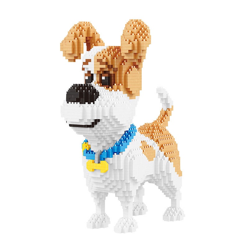Beiludi 16013 Love Pet Assembled Building Blocks Small Particles Assembled Building Blocks Toys Children'S Puzzle Building Blocks Play - Image 4