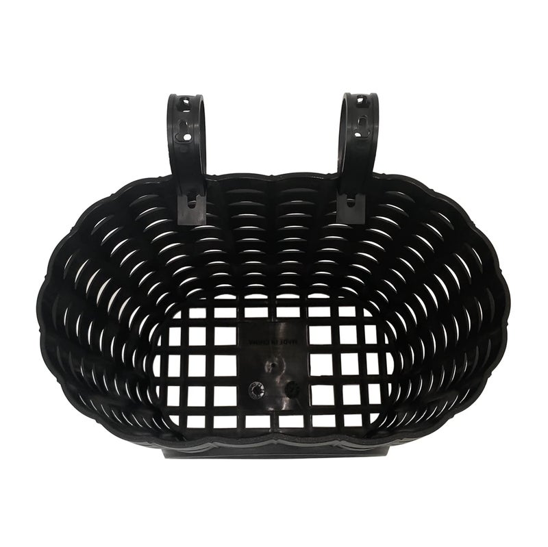 Noviko Kids Bike Basket Boy Bicycle Handlebar Basket with Bell Wheel Spokes for Girls - Image 4