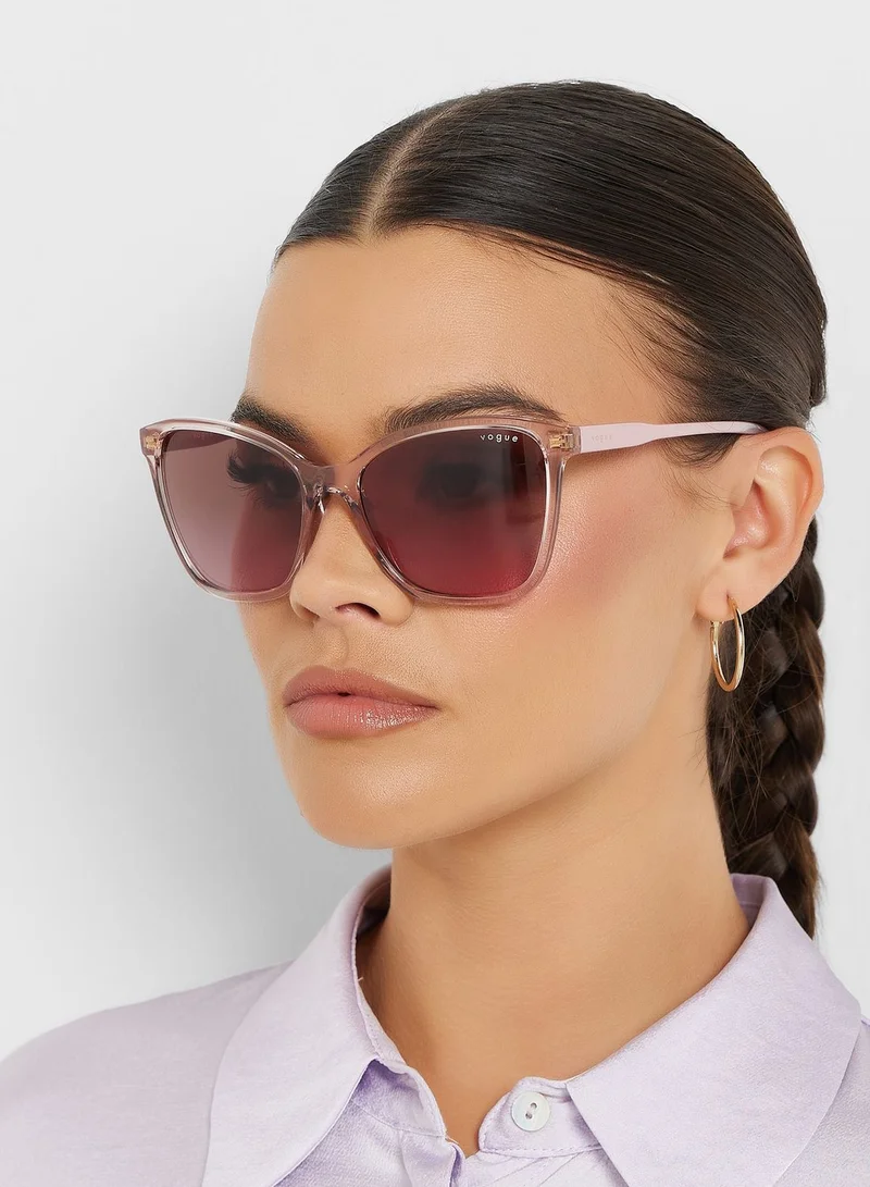 Vogue Eyewear 0Vo5520S Wayfarers Sunglasses