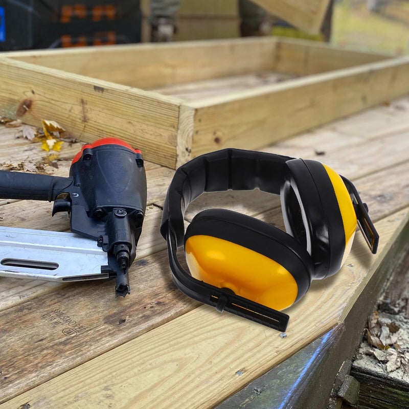 Adjustable Noise Reduction Ear Muffs For Hearing Protection Lightweight Comfortable Industrial And Daily Use - Image 5