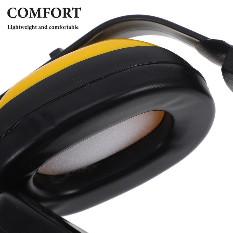Adjustable Noise Reduction Ear Muffs For Hearing Protection Lightweight Comfortable Industrial And Daily Use - Image 4