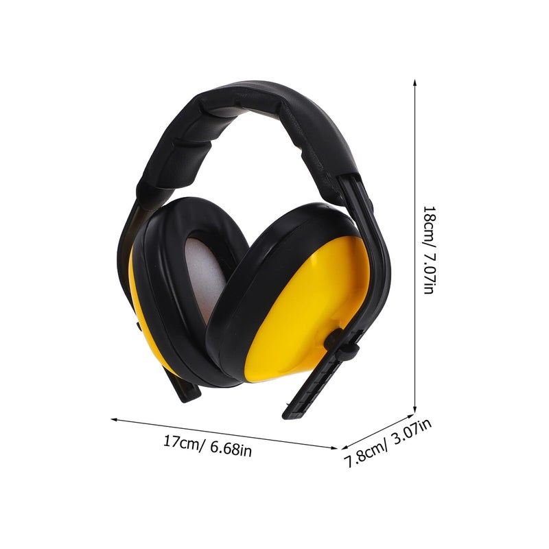 Adjustable Noise Reduction Ear Muffs For Hearing Protection Lightweight Comfortable Industrial And Daily Use - Image 3