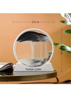 Hediyesahibi Gift Holder Personalized 3D Animated Sandscape Hourglass 25 x 26 cm  - Image 1