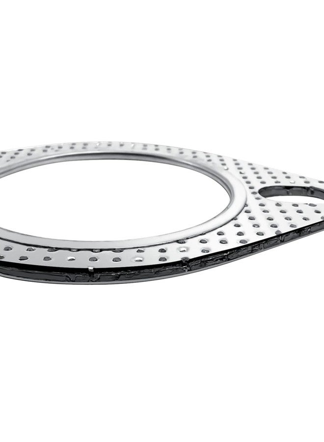Strongthium 2 Pcs 3" Exhaust Gasket 2 Bolt for 3 Inch Muffler Flange Manifold 120-07610-0002 - Image 4