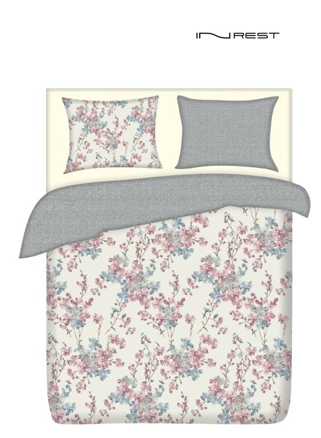 Inrest Home Ocean Duvet Set (Without Filling) 100% Cotton 3pcs - Image 1