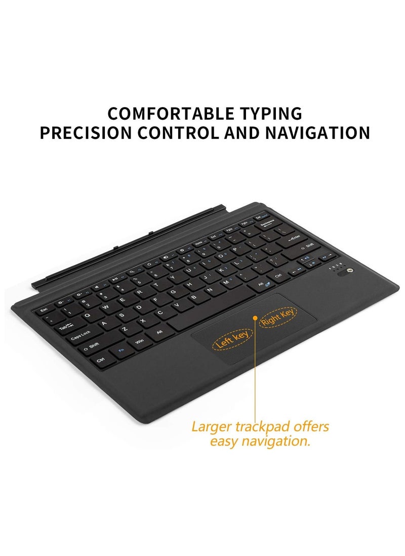 AROAQ - Lightweight Ultra Slim Bluetooth Keyboard for Microsoft Surface Pro 3 Pro 4 Pro 5 Pro 6 Pro 7 - Image 1