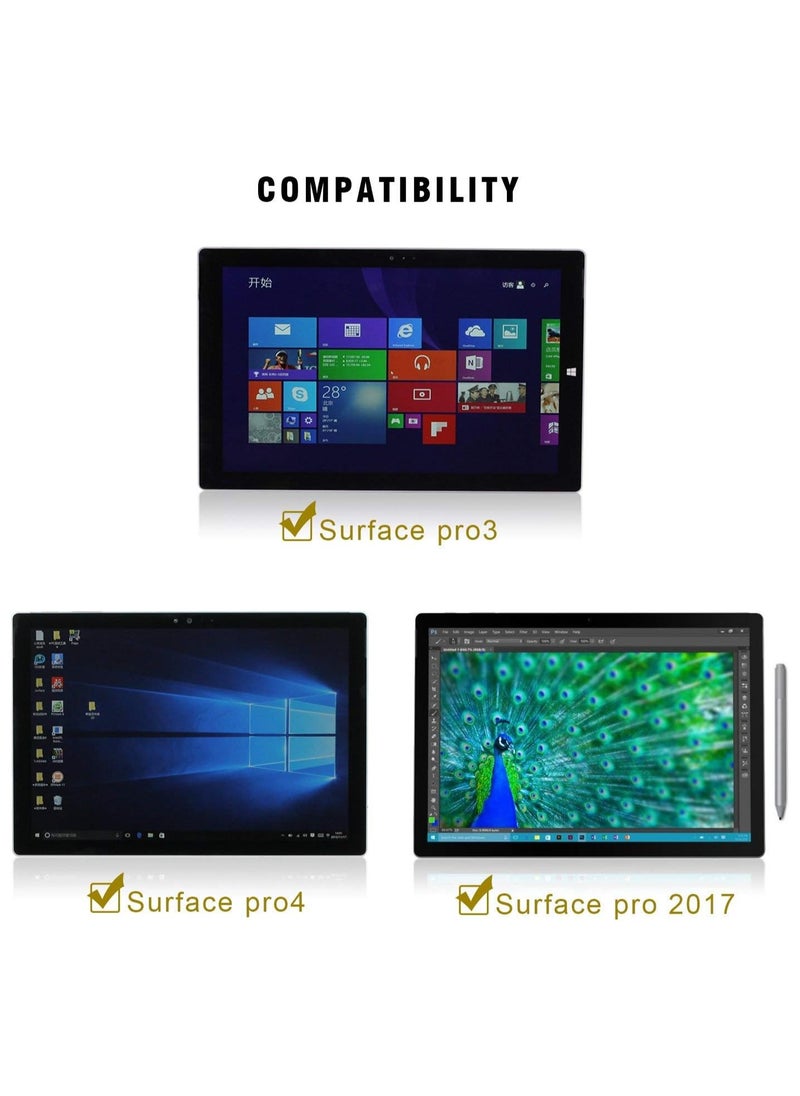 AROAQ - Lightweight Ultra Slim Bluetooth Keyboard for Microsoft Surface Pro 3 Pro 4 Pro 5 Pro 6 Pro 7 - Image 1