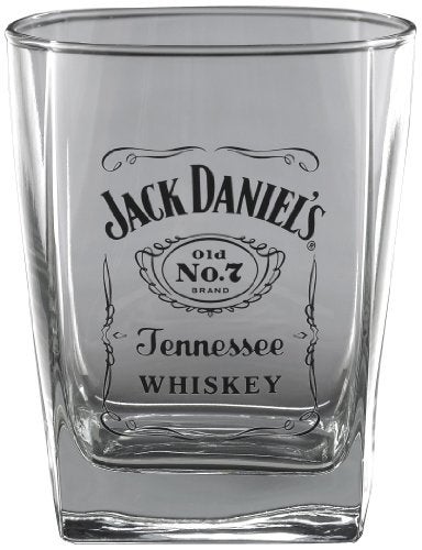 Jack Daniel's Licensed Barware Label Logo Double Old Fashioned Glass - Image 2