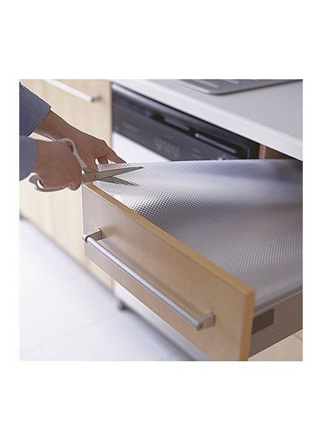 Con-Tact Brand Duraliner Shelf Liner, Non-Adhesive and Multi-Use Drawer Liner, Made of Vinyl, Waterproof Liner, 12" x 25', Diamond Clear - Image 3