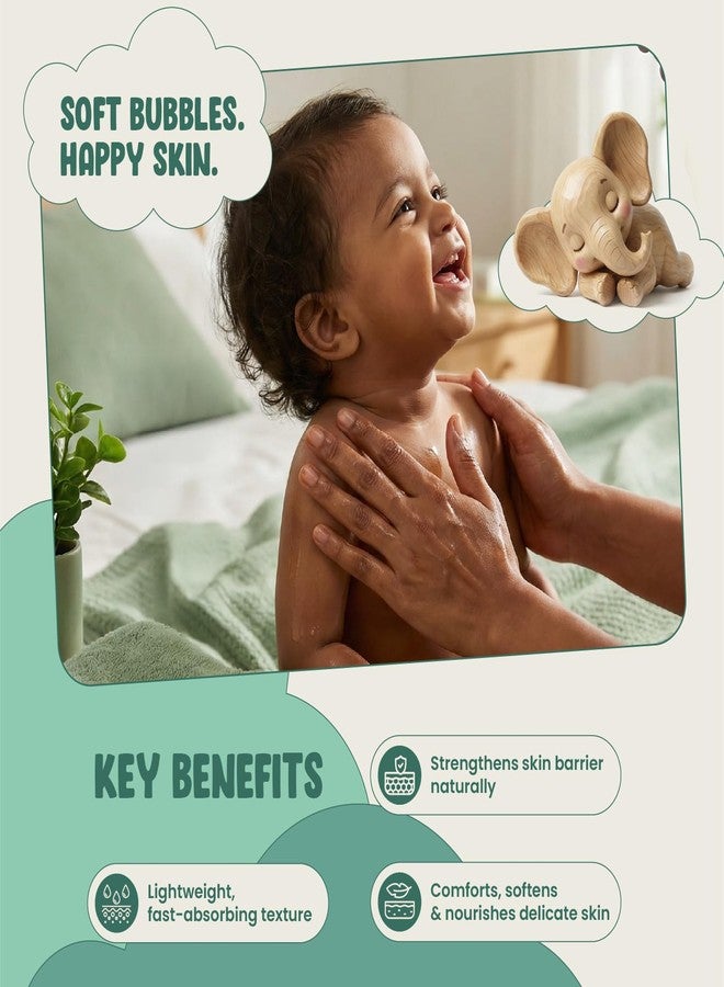 Green Milk Green Cuddle Baby Massage Oil | Ayurvedic Baby Oil with Coconut, Ghee, Turmeric, Almond & Frankincense | Lightweight, Non-Sticky Baby Oil | Safe for Babies from 3 Months | No Mineral Oil | 200 ml - Image 3