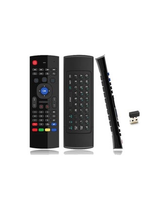 6-Axis Gyro 2.4G Wireless Air Mouse Motion-Sensing Remote Control for Android TV Box / Mini-PC / Smart-TV / Projector And Android/Windows/Mac OS/Linux Systems With QWERTY Keyboard And Voice Command - pzsku/Z66DC03AA2B7354904D27Z/45/_/1696795403/5cb7679f-7541-4146-9926-7d2200cce7c0