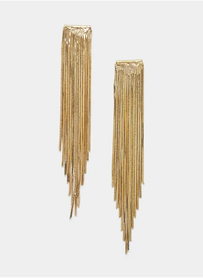 Styli Tassel Drop Earrings
