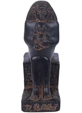 Seated Statue of Senenmut holding Neferura daughter of Queen Hatshepsut he was Engineer of the Queen Hatshepsut who builds Hatshepsut temple made of black heavy Stone - pzsku/Z66DC22E9B71CAD111C3DZ/45/1744884381/cbb0bf8b-280c-4b5d-a898-997bd68553b0
