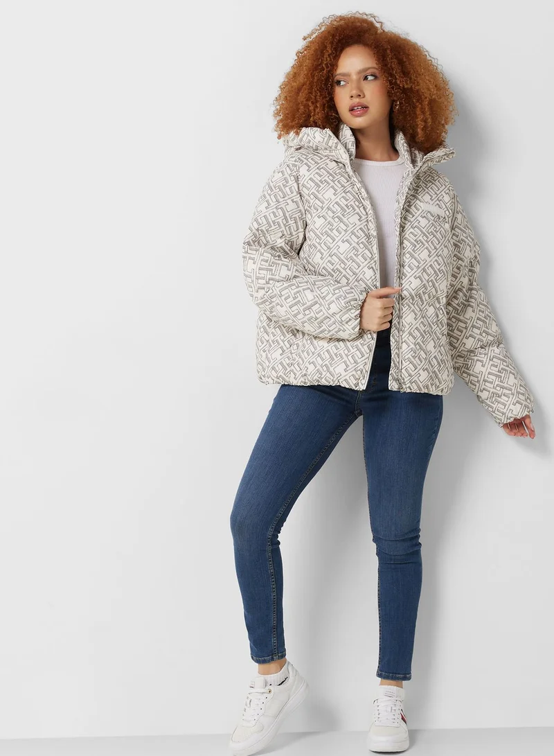 TOMMY HILFIGER Zip Through Puffer Jacket