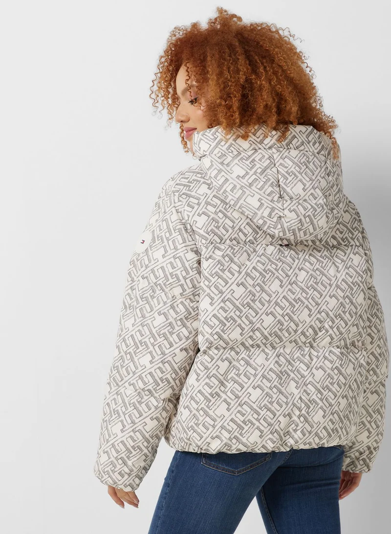 TOMMY HILFIGER Zip Through Puffer Jacket