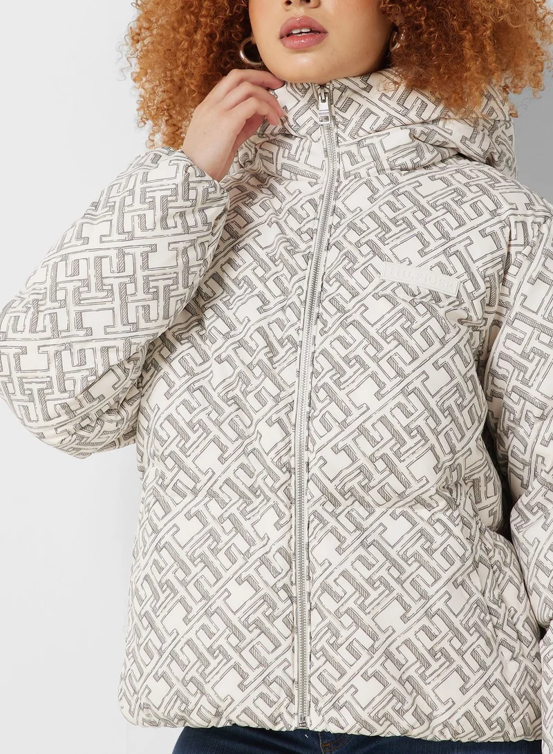 TOMMY HILFIGER Zip Through Puffer Jacket