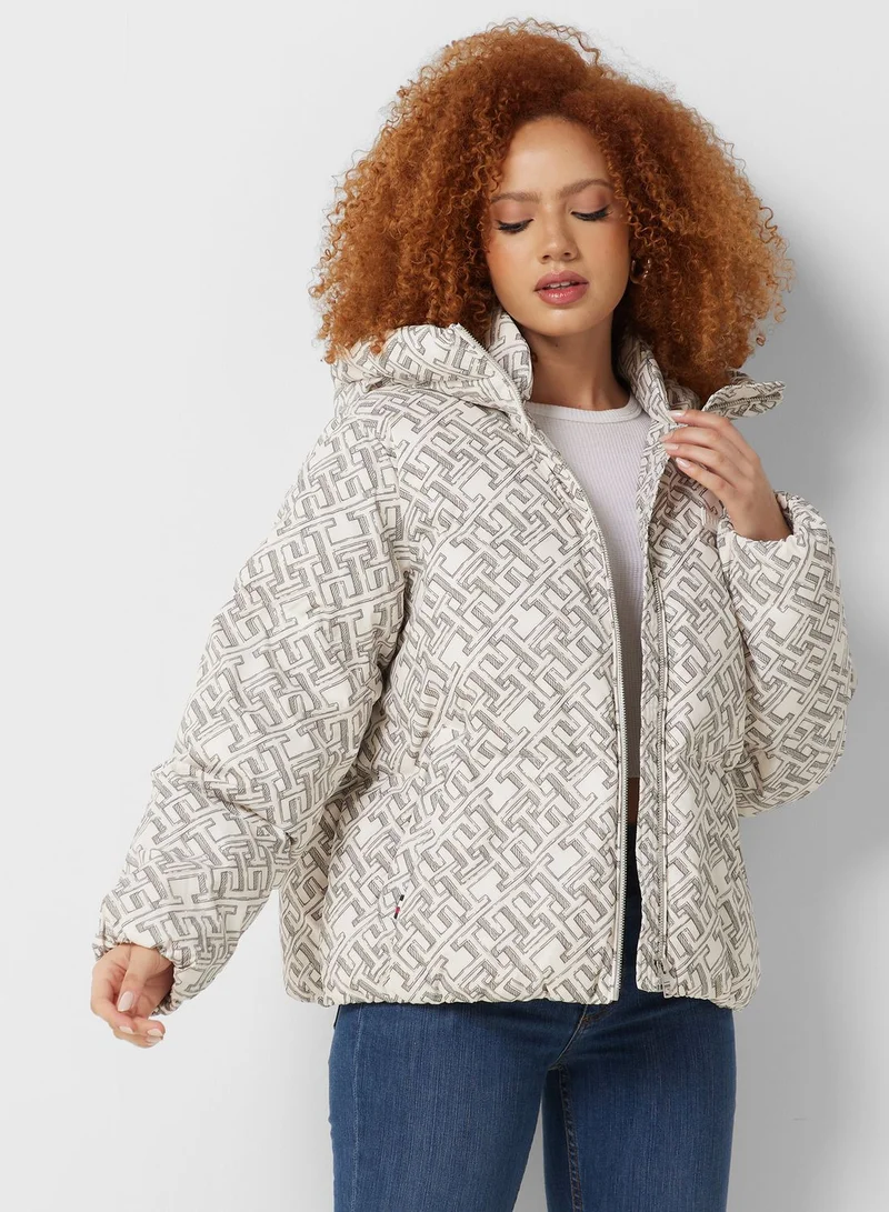 TOMMY HILFIGER Zip Through Puffer Jacket