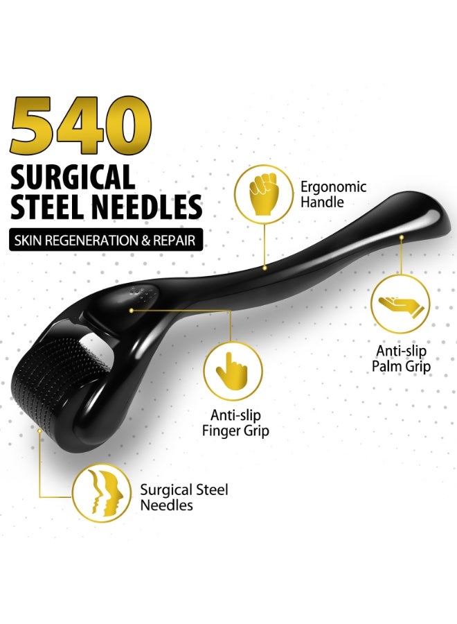 سيفودون 5% Minoxidil Growth Solution for use with Derma Roller for Hair Growth for Men and Women, Natural Hair Regrowth Treatment for Hair Loss Thinning Hair, Makes Hair Thicker and Healthier 60ml - Image 5