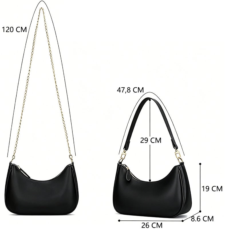 Fashion Women's PU Shoulder Bag Crossbody Purse - Image 4