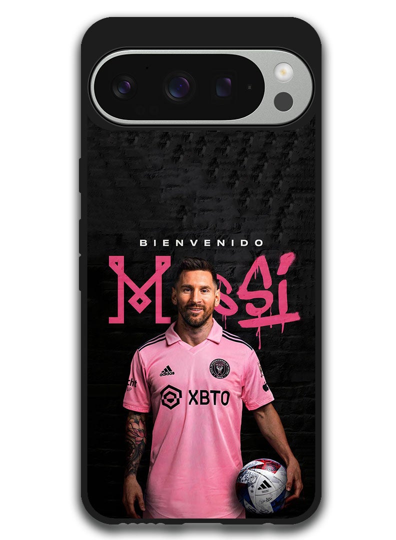 Theodor Protective Case Anti Scratch Shock Proof Bumper Cover For Google Pixel 9 Pro Messi 6 - Image 1