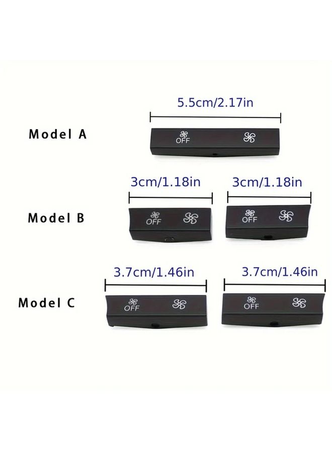 F10 Car Air Conditioning Volume Button For F10 F11 F01 F02 F06 F15 Ac Fan Volume Control Replacement Model A No Off - Image 2