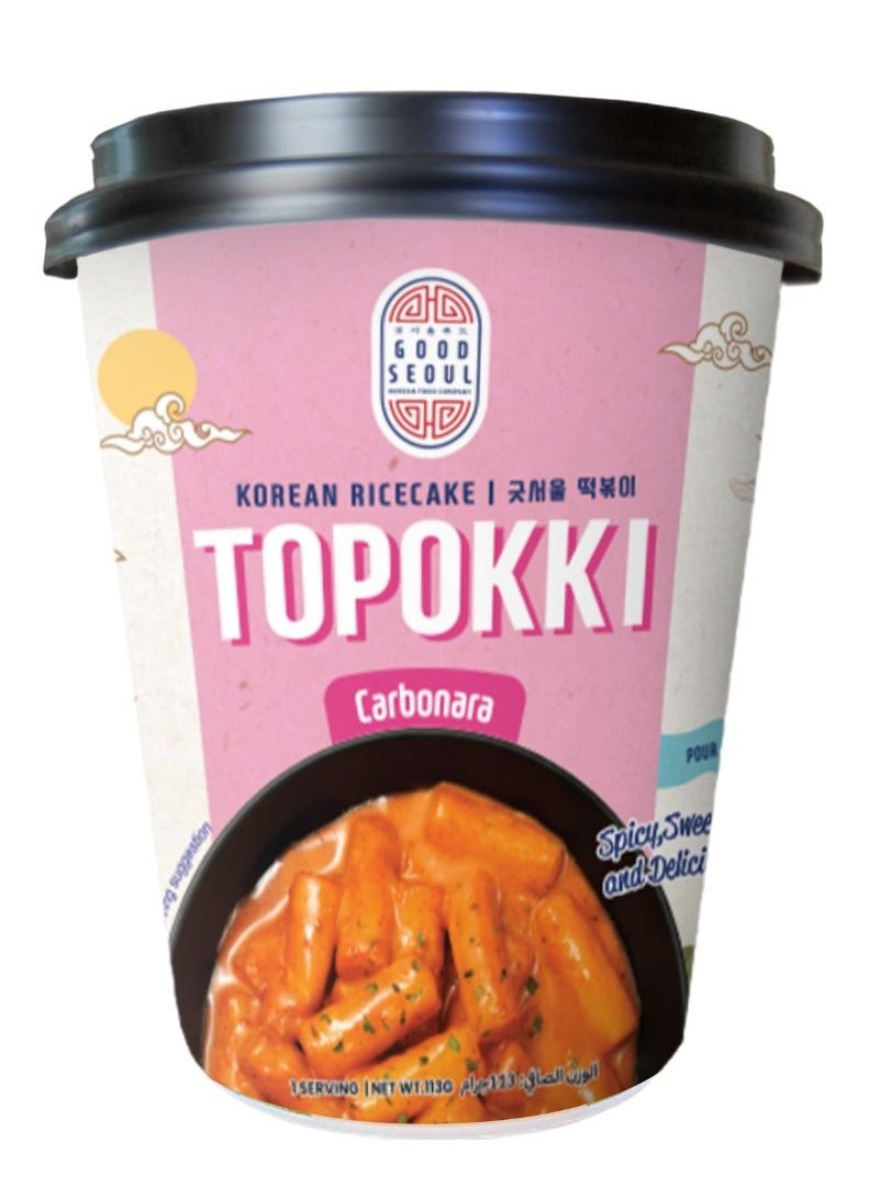 Good Seoul Korean Ricecake Topokki Carbonara - Image 1
