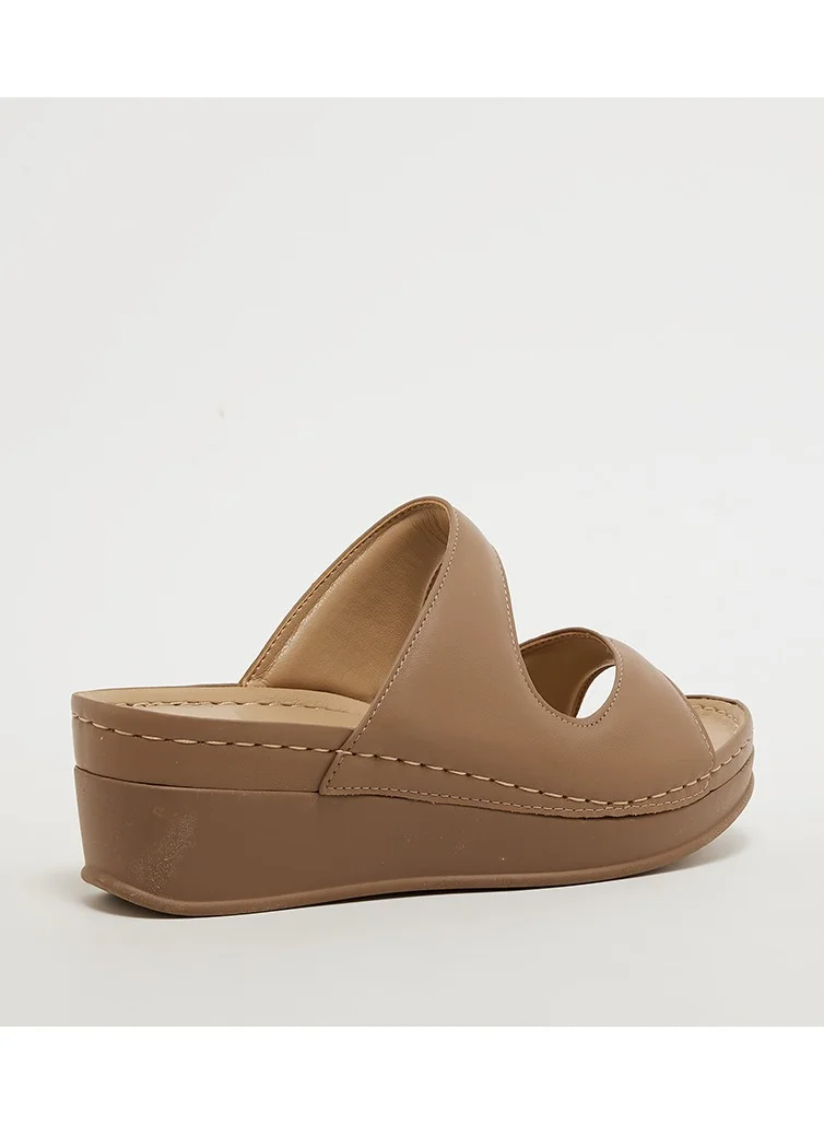 Vincci Multi Strap Mid Heel Sandals