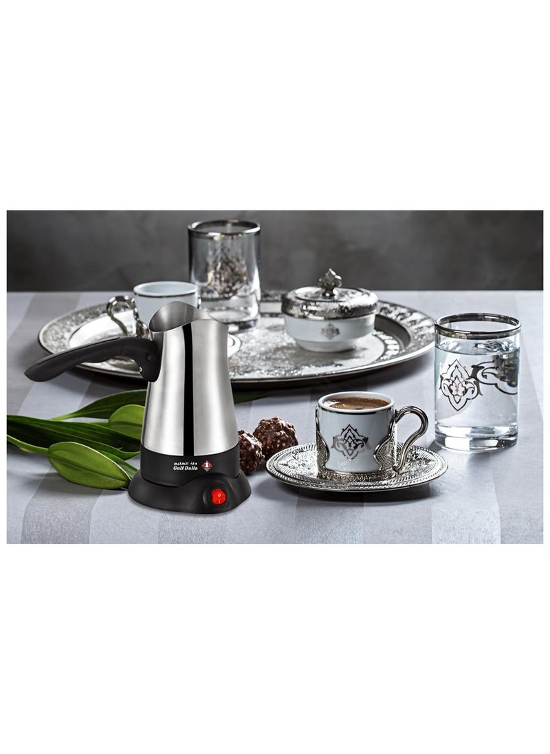 Gulf Dalla Turkish Tea Coffee Maker Stainless Steel 300 ml  - Image 3