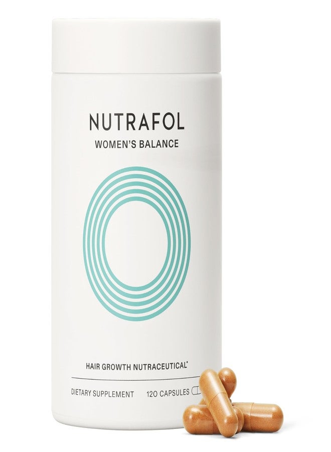 Nutrafol Women's Balance Hair Growth Supplements, Ages 45 and Up, Clinically Proven for Visibly Thicker Hair and Scalp Coverage, Dermatologist Recommended - 1 Month Supply - Image 1