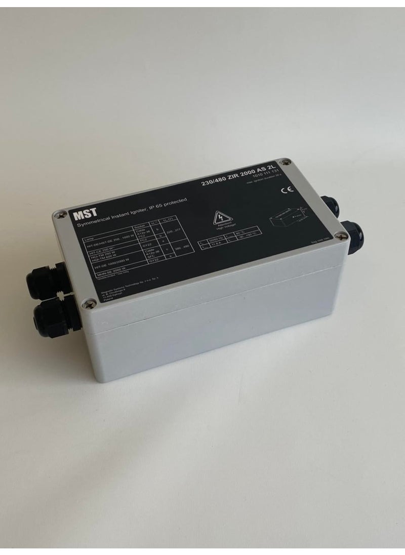 MST High Intensity Discharge Lamp Ignitor Igniter 230/480 Zır 2000 As 2l  - Image 2